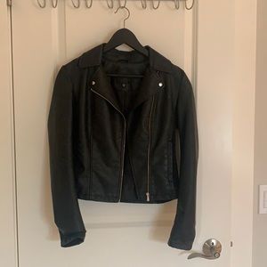 Dynamite Faux Leather Jacket